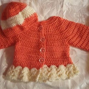 Baby sweater set